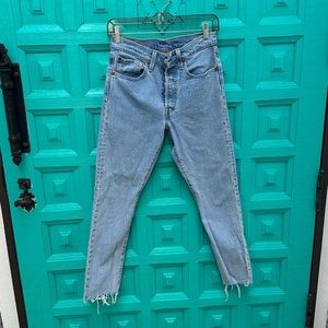 Levi’s 501 skinny jeans.